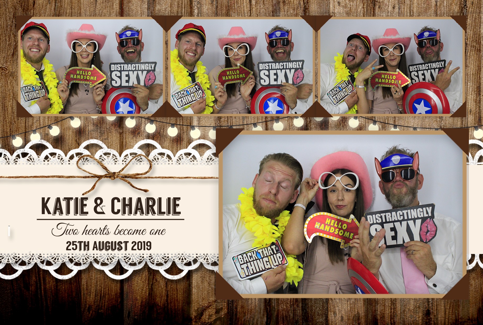Katie & Charlie's Wedding | View more photos from the event at gallery.myphotoboothexperience.co.uk/u/MyPhotoBoothExperienceLtd/Katie-Charlies-Wedding